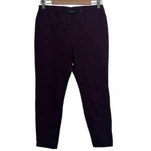 Insight New York Solid Scuba Skinny Pant Plum